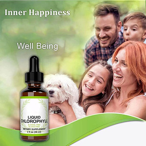 Gouttes de chlorophylle liquide sans alcool, sans gluten, pour booster l'énergie des adultes et la détoxification quotidienne, 60 ml - Product Image 3
