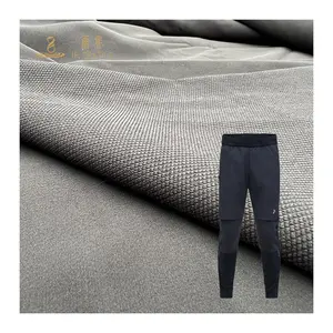 Polyester spandex P75D + 40D * P75D + 40D + P150D dobby stretch tissu à séchage rapide pour pantalon