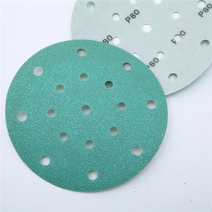 Disques de ponçage à fixation auto-agrippante, grain 80, ronds, pour le polissage du <span class=keywords><strong>bois</strong></span>, des voitures, des métaux, l'élimination de la peinture et de la rouille – Approvisionnement direct usine - Product Image 5