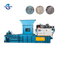 Vente chaude Industrielle Horizontale Carton Presse À Balles Machine Balles À Ordures Compacteur Déchets De Fer Fil Presse En Acier