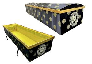 <span class=keywords><strong>Cercueil</strong></span> à atmosphère simple pour adultes fabricants de flanelle de soie imprimée de haute qualité ventes directes - Product Image 6