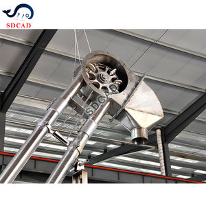 ناقل أنبوبي عمودي جديد من الفولاذ المقاوم للصدأ على شكل حرف <span class=keywords><strong>S</strong></span> لنقل المساحيق في المصانع - Product Image 2