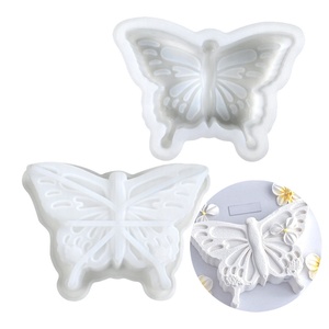 Molde de Silicona para Pastel de Mousse con Forma de Mariposa, Molde de Silicona para Postres - Product Image 1