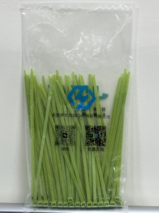 เครื่องบรรจุภัณฑ์แบบซิปไทอัตโนมัติพร้อมสายรัด  แบบแมนนวล  ใช้ PLC  มอเตอร์  รองรับแรงดันไฟฟ้าหลายระดับ  สำหรับเครื่องดื่มและสิ่งทอ - Product Image 6