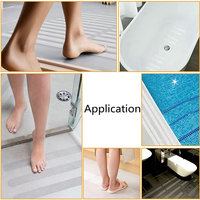 Nastro Adesivo Acrilico Trasparente Super Resistente Personalizzato con Campione Gratuito, Impermeabile in PEVA, Antiscivolo, per Bagno e Vasca