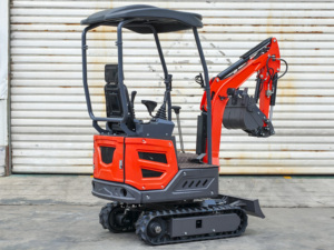Nouvelle mini-excavatrice sur chenilles conforme aux normes Euro <span class=keywords><strong>5</strong></span>, 0,6 tonne, 1,2 tonne, mini-excavatrice de petite taille, matériel agricole - Product Image 3