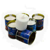 Lilin Yahrzeit Grosir 24 Jam dalam Wadah Kaleng, Lilin Kenangan Yahudi Ner Neshama Tanpa Aroma, Langsung dari Pabrik, MOQ, Mendukung Label OEM