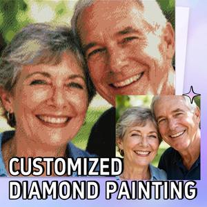 Alta Qualidade 1 peça Personalizado Diamond Art Kits de Pintura Estilo Retrato DIY Home Decor De Fotos Pessoais para Adultos Crianças - Product Image 3