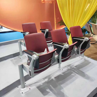 Mesa Plegable Contemporánea de Madera HONGJI con Silla de Entrenamiento para Estudiantes, Garantía de 5 Años, para Uso en Iglesias y Aulas, Conjunto Escolar Resistente