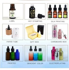 Sang Trọng 30Ml 50mll 100Ml Trong Suốt Hổ Phách Nâu Phẳng Vuông Hình Chữ Nhật Thủy Tinh Tinh Dầu Huyết Thanh Nhỏ Giọt Chai Với Nhỏ Giọt - Product Image 4