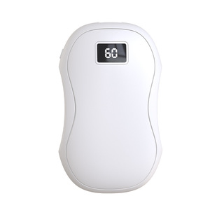 Calentador de manos digital mini con pantalla, 2000mAh-4000mAh, recargable por USB, para oficina, deportes al aire libre - Product Image 1