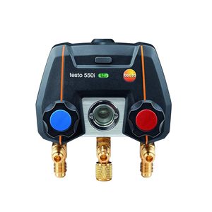 Kit de Manómetro Digital Testo 550i con 2 Termohigrómetros 605i y 2 Termómetros de Abrazadera para Tuberías 115i para Uso en HVAC - Product Image 2