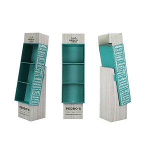 Expositor Publicitario LED de 3 Niveles Personalizado 2023, Estante Plegable de Cartón para Productos de Belleza y Cosméticos con Video - Product Image 5