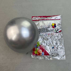 도매 10인치 슈아이안 풍선 메탈릭 크롬 헬륨 라텍스 풍선 웨딩 파티 장식 용품 - Product Image 6