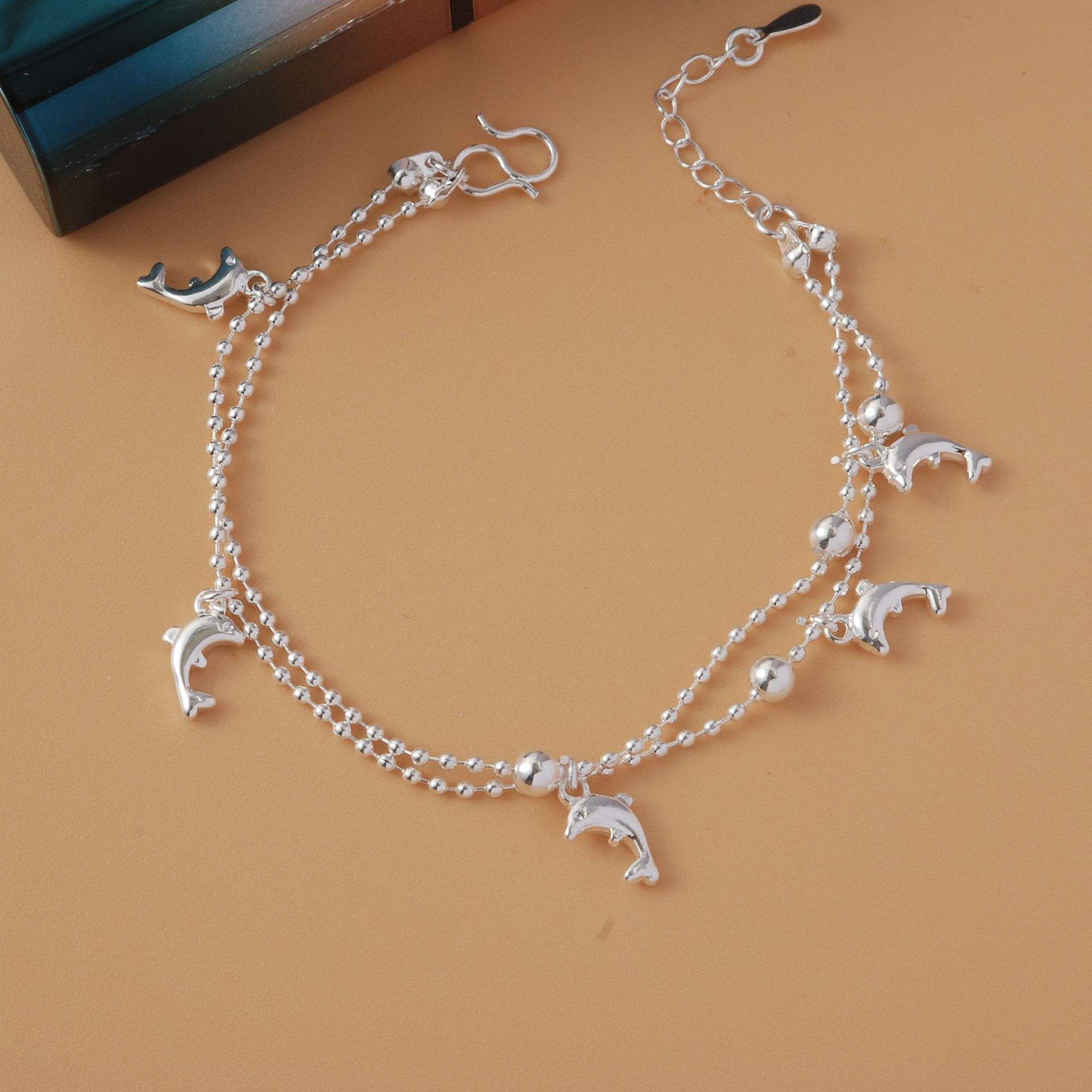 SL01 Double couche Dauphin Bracelet