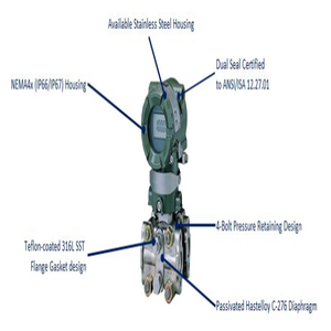 Transmisor de Presión Diferencial Inteligente Yokogawa EJA110A EJA110E Original, Salida de Alta Precisión de 4-20mA para Energía - Product Image 4
