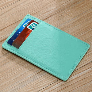 新しい牛革IDホルダーオフィスIDプロテクターケース会社許可バスメトロカード銀行カード男性と女性のためのバッジホルダー - Product Image 3