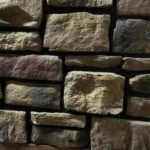 Panneaux muraux en pierre artificielle flexible effet marbre et quartz, idéaux <span class=keywords><strong>pour</strong></span> la décoration intérieure et extérieure – Vente chaude - Product Image 2