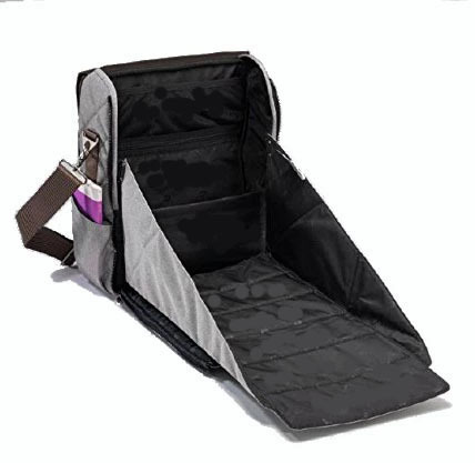Classic Designed Convertible Diaper Tote Bag/backpack/messenger Bag Inside Including Changing Station