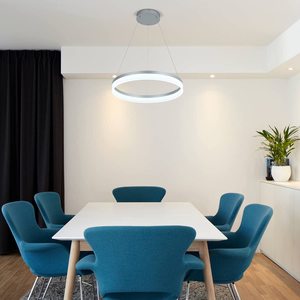 Wholesale <strong>Cheap</strong> Modern Hanging Design Indoor LED Circle Rings Chandelier Pendant <strong>Lights</strong> - Product Image 4