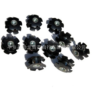 Horquilla de Bicicleta Sunflower Hub, de Acero Negro, Resistente, para Bicicleta de Montaña - Product Image 3