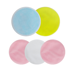 Hot sale reusable makeup pad bamboo make up remover pads - Product Image 2