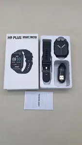 H9 <span class=keywords><strong>Plus</strong></span> <span class=keywords><strong>Smart</strong></span> Square <span class=keywords><strong>Watch</strong></span> per sport all'aria aperta con cardiofrequenzimetro in Silicone per cardiofrequenzimetro funzioni di risposta alle chiamate - Product Image 6