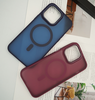 Coque de téléphone en TPU acrylique givré avec anneau de protection d'objectif, translucide mate, compatible avec la charge sans fil, pour Samsung S25/S26 Ultra