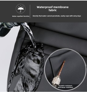<span class=keywords><strong>Mochila</strong></span> Oxford Unisex de Gran Capacidad, de Alta Gama, Moderna, para Viajes, Trabajo, Escuela, Impermeable, para Computadora - Product Image 5