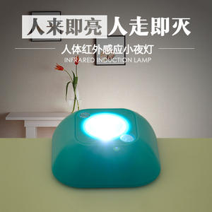 Luz Nocturna LED Cuadrada con Sensor de Control, Luz Cálida Blanca, Funciona con Batería, Luz de Camping de 55g - Product Image 3