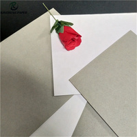 250GSM 300GSM 400GSM 500GSM Papier à rouler brut duplex King Size Slim White Grey Back Paper Board avec prix d'usine