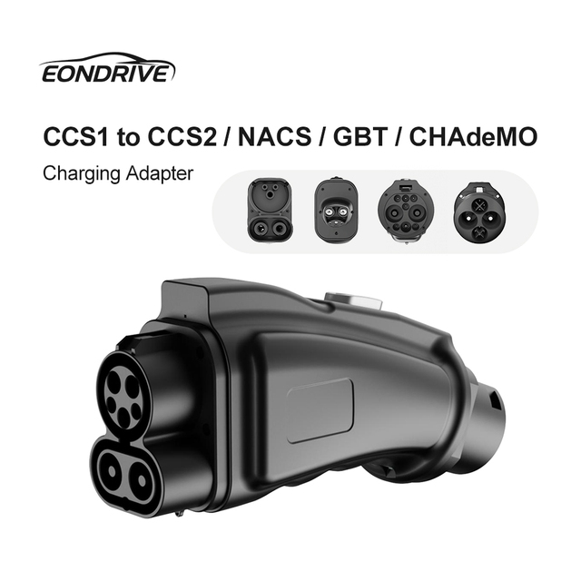 Eondrive New CCS1 EV Charging Station Adapter-Convert to CCS2/GBT/NACS/CHAdeMO for Electric Vehicle Charging 1000V DC 250A