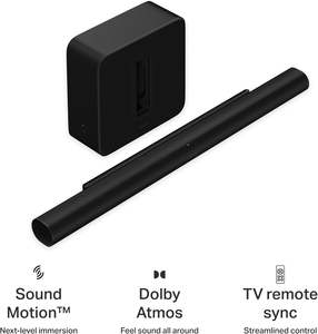 Barra de sonido <span class=keywords><strong>Sonos</strong></span> Arc Ultra + Subwoofer <span class=keywords><strong>Sub</strong></span> 4 + Altavoces Era 300 (Par) - Product Image 4