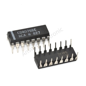 Circuits intégrés logiques ANSOYO CD4076BE CD4076 16PDIP, composants électroniques - Product Image 3