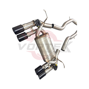 Kit de silencieux arrière Vortex SS304 à longueurs égales pour BMW F80 M3 F82 M4 S55 3.0T Performance Racing Valvetronic - Product Image 4