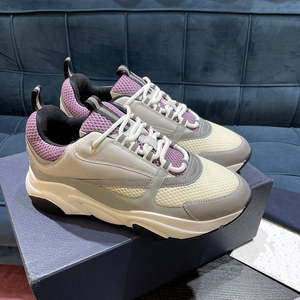 <span class=keywords><strong>Sneakers</strong></span> Chunky B22 B25 B30 alla Moda 2025, Scarpe Casual Traspiranti in Vera Pelle con Rete, Stile da Passeggio - Product Image 5