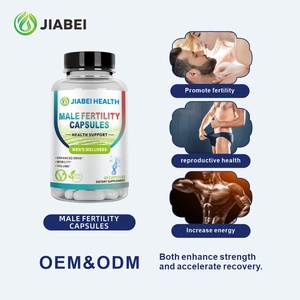 Capsules de fertilité masculine personnalisées Jiabei Factory, extraits d'herbes pour la santé reproductive, vitamines OEM/ODM - Product Image 1