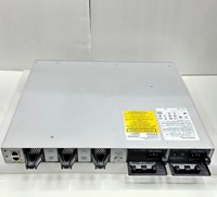 C9300L-48T-4G-A saklar jaringan perusahaan cerdas 48 Port Gigabit Ethernet 48x1G RJ45 PoE + 1U rak-mount Industrial Grade SME
