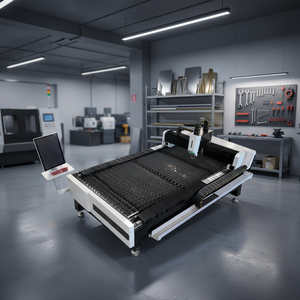Fiber Laser Cutting <b>Machine</b> for Metal-High-Accuracy Water-Cooled 3-Axis Au3tech Control with BMP/PLT/DXF Support - Product Image 2