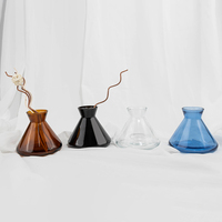 Bouteille diffuseur conique en verre silex de 250 ml de haute qualité pour aromathérapie avec impression sérigraphique personnalisée