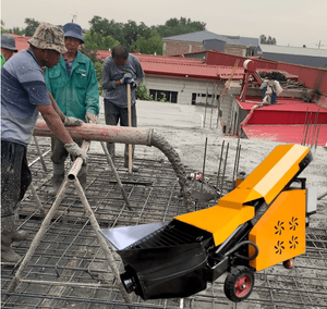 Venta de Fábrica: Bomba de Concreto Diésel de 7-11m3/h, Mini Bomba de Concreto Eléctrica Ligera para Camión - Product Image 2