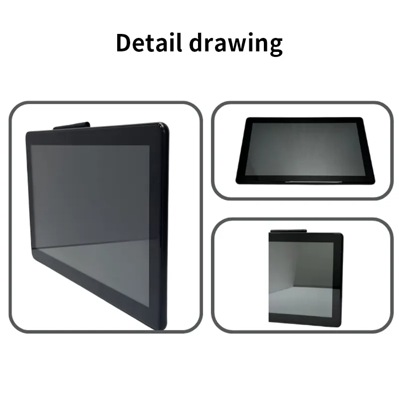 15.6" metal process android telescopic folding portable design screen all-in-one terminal Smart Central Control body computer