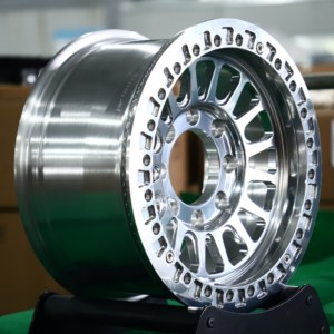 Jantes forgées HTOR 16x9 17x10 8x165.1 8x170 Beadlock tout-terrain pour F250 F350 RAM 2500 3500 <span class=keywords><strong>Silverado</strong></span> Sierra HD 2500 4x4 Truck - Product Image 6