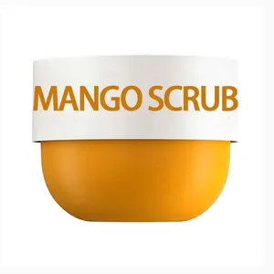 Crema Scrub viso schiarente biologica esotica alla vitamina C Coco Scrub corpo allo zucchero di Mango e arancia