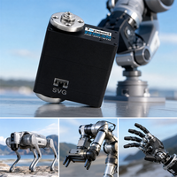 Kit de bras robotique en alliage métallique à 6 degrés de liberté (6 DOF) avec griffe et servomoteur pour Arduino, kit de robotique éducatif, jouet programmable PS2