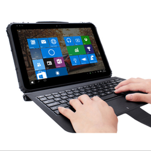 Cherrytrail z8350 12 pouces windows 10 portable robuste 128G lecteur de codes barres NFC support de voiture tablette MES - Product Image 1