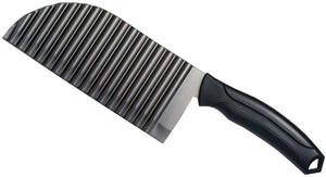 Coupe-frites ondulées - Trancheuse manuelle en acier inoxydable pour frites, couteau à découper les pommes de terre et les carottes - Product Image 2