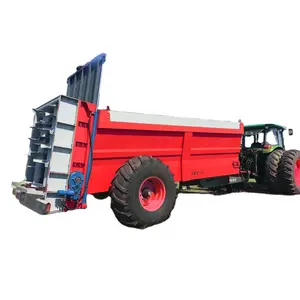 PTO tahrikli ATV çiftlik gübresi gübre vagon serpme makinesi makinesi olarak tarım Muck serpme satılık