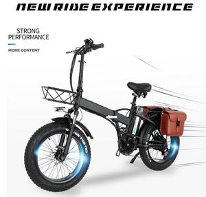 Vélo électrique pliant à pneu large à entraînement central, vélo électrique Ebike à Suspension complète, offre spéciale - Product Image 3