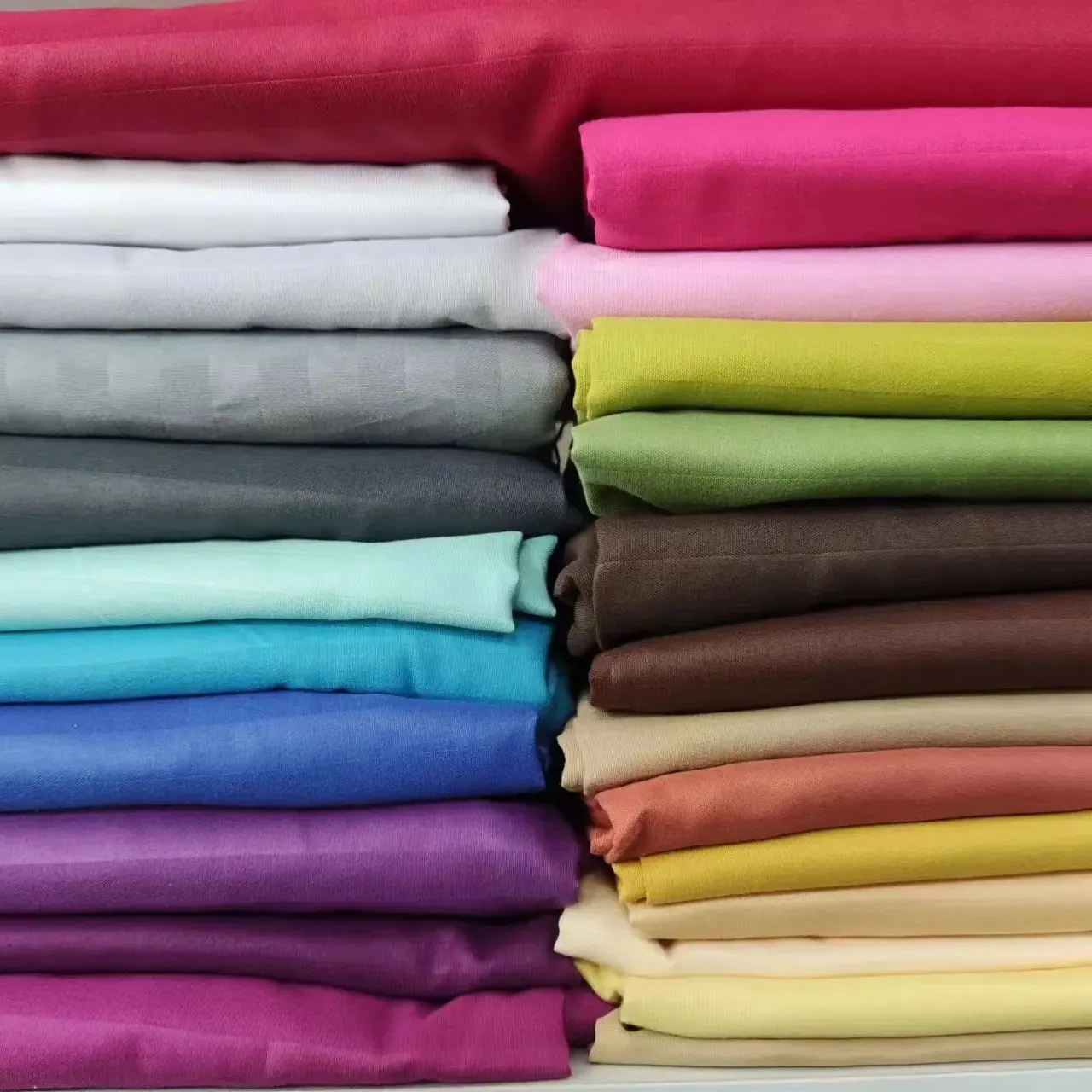 Cotton Stripe Or Polyester Cloth Fabric Used For Bed Linen Or Other Textiles Accept Customization